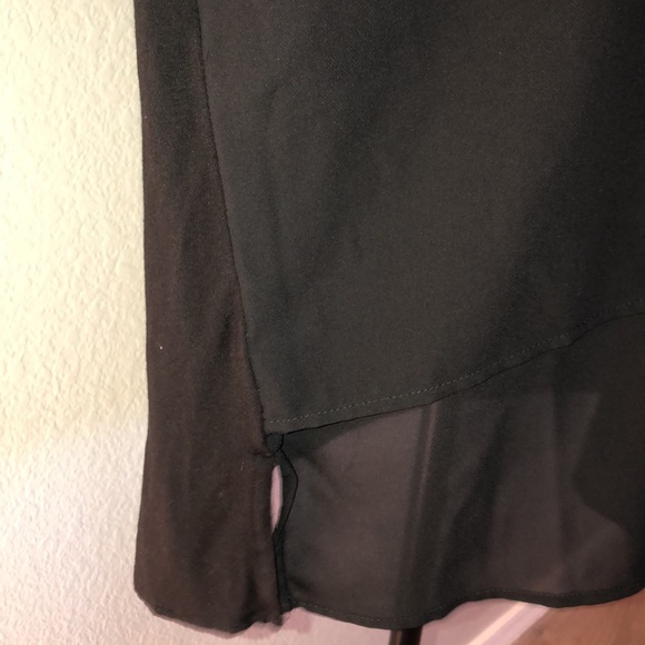 Michael kors black layered tunic tank top - Picture 6 of 6